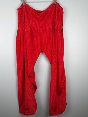 Handmade Harem Pants Womens Free Size Drawstring Swim Beach Sheer Coverup Pool